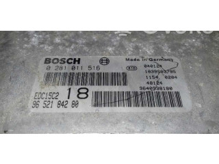 Řídící jednotka 9640938180, 0281011516   Peugeot 607 2004