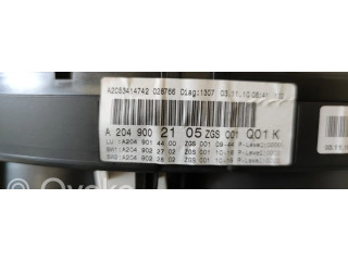 Přístrojová deska  Mercedes-Benz C W204 2010 A2049002105, 2049002105  