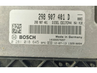 Řídící jednotka 298907401D, 0281018645   Porsche Panamera (970) 2012