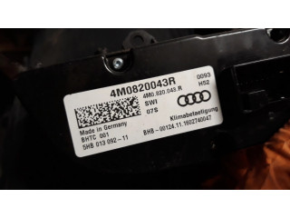 Блок управления климат-контролем 4M0820043R   Audi Q7 4M