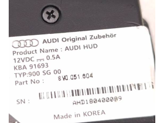 Дисплей    8v0051604   Audi A3 S3 8V
