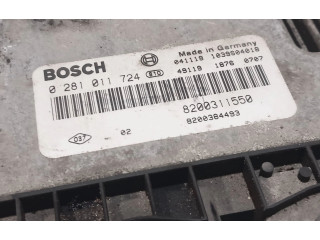 Řídící jednotka 0281011724, 8200311550   Renault Laguna II 2004