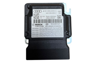 Блок подушек безопасности 4H0959655C, 0285010856   Audi A8 S8 D4 4H