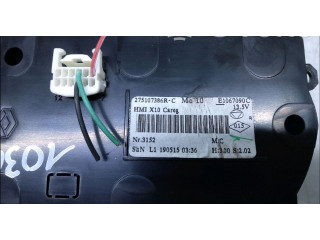 Блок управления кондиционером 275107386R, 275107286R   Renault Zoe