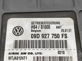 Блок управления коробкой передач 09D927750FS   Audi Q7 4L