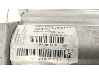 Подушка безопасности пассажира 2098600005, 000702094   Mercedes-Benz CLK A209 C209