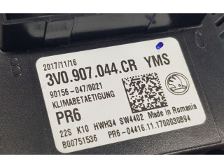 Блок управления климат-контролем 3V0907044CR, 3V0907044CR   Skoda Superb B8 (3V)