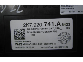 Přístrojová deska  Volkswagen Caddy 2022 2K7920741A, 2K7240  