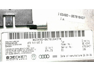 Дисплей    4F0919603B, BE6349   Audi Q7 4L