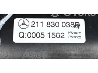 Блок управления климат-контролем A2118300385, A2118300385   Mercedes-Benz E AMG W211