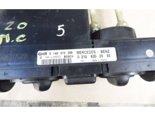 Блок управления климат-контролем 2108302085, 9140010258   Mercedes-Benz C W202