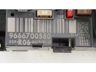 Pojistková skříňka Řídící jednotka BSM 9666700580   Peugeot 308 2009