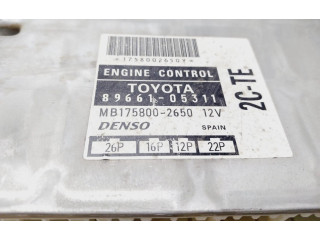 Řídící jednotka 8966105311   Toyota Avensis T220 