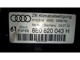 Блок управления климат-контролем 8E0820043HD, 0559182   Audi A4 Allroad