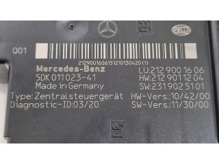 Блок предохранителей 2129001606, 2129011204   Mercedes-Benz CLS C218 X218    