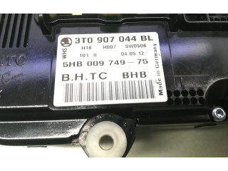 Блок управления климат-контролем 3T0907044BL, 5HB009749   Skoda Superb B6 (3T)