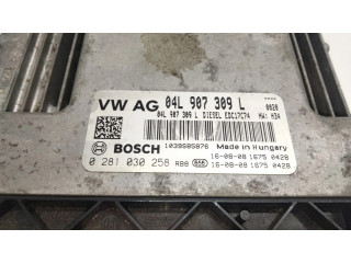 Блок управления двигателя 04L907309L, 0281030258   Audi A4 Allroad