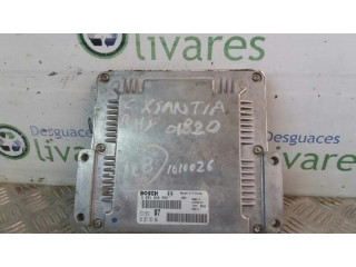 Блок управления двигателя 0281010252, 9635158180   Citroen Xantia