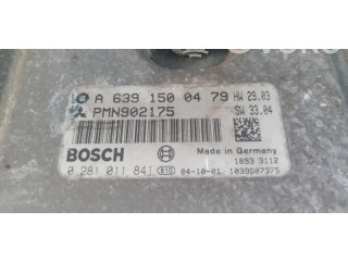 Блок управления двигателем Блок управления 0281011841, A6391500479   Mitsubishi Colt
