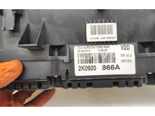 Přístrojová deska  Volkswagen Caddy 2013 2K0920866A, 1319014053  