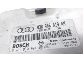 Блок управления двигателя 038906019AN, 0281010094   Audi A4 S4 B5 8D