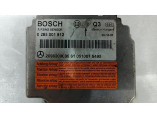 Блок подушек безопасности 0285001812, 2098200085   Mercedes-Benz CLK A209 C209