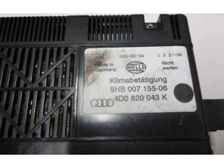 Блок управления климат-контролем 4D0820043K   Audi A8 S8 D2 4D