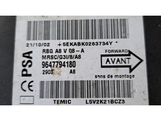 Блок подушек безопасности 9647794180, L5V2K21BCZ3   Citroen C3