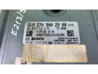 Řídící jednotka A2749002900, A2749012400   Mercedes-Benz E W213 2017