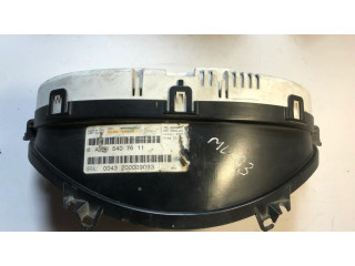 Панель приборов A1635407611, 0043200009093   Mercedes-Benz ML W163       