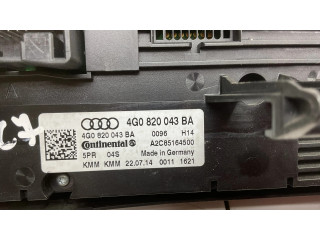 Блок управления климат-контролем 4G0820043BA   Audi A6 S6 C7 4G