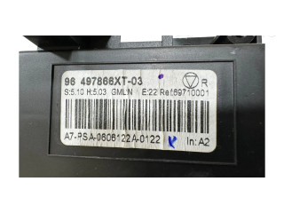 Блок управления климат-контролем 96497866XT03   Peugeot 207