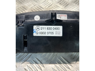 Блок управления климат-контролем 2118300490   Mercedes-Benz E W211