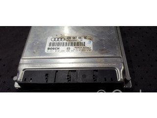 Блок управления двигателя 4b0907401ae, 0281010496   Audi A6 S6 C5 4B