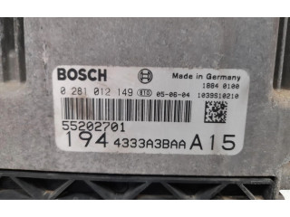 Řídící jednotka 0281012149   Fiat Croma 