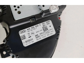 Přístrojová deska  Audi A8 S8 D4 4H 2011 4H0920830D, 4H0920830F  