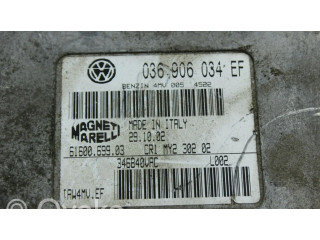 Блок управления двигателя 036906034EF   Volkswagen Lupo