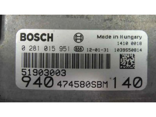Řídící jednotka 51903003, 0281015951   Alfa Romeo Giulietta 2012