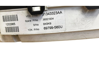 Přístrojová deska  Volvo V60 2011 31343323AA, 36001834  