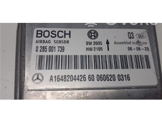 Блок управления надувных подушек A1648204426, 0285001739   Mercedes-Benz R W251