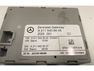 Модуль управления gateway A2115408245, A2115408445   Mercedes-Benz CLS AMG C219    