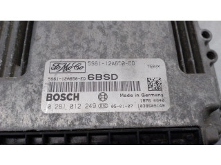 Блок управления двигателя 5S6112A650ED, 0281012249   Ford Fiesta