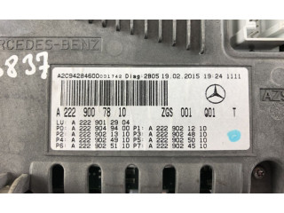 Přístrojová deska  Mercedes-Benz S X222 Maybach 2015 A2C94284600031742, A2229005712  