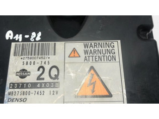 Řídící jednotka MB2758007452, 237104X03B   Nissan Navara D40 2008