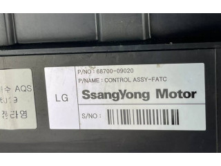 Блок управления климат-контролем 68700-09020, 6870009020   SsangYong Kyron
