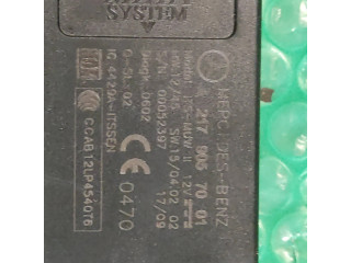 Блок управления A2179057001, 00052397   Mercedes-Benz C W205