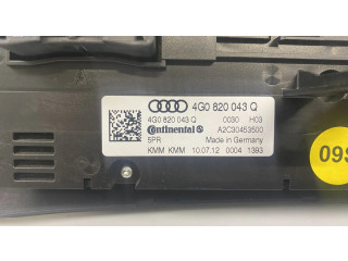 Блок управления климат-контролем 4G0820043Q   Audi A6 S6 C7 4G