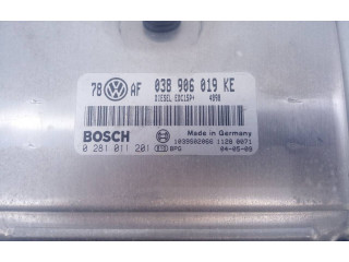 Řídící jednotka 038906019KE, 0281011201   Volkswagen Passat Alltrack 2004