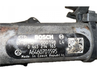 Vstřikovací lišta 0445214163, 0445214163   Mercedes-Benz Vito Viano W639    OM 646.982 