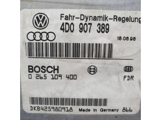 Блок управления АБС 4D0907389, 0265109400   Audi A8 S8 D2 4D